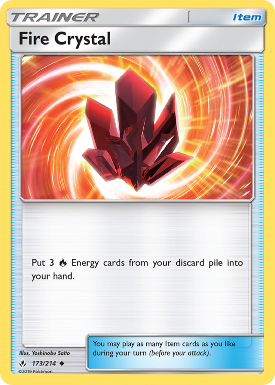 Fire Crystal 173/214 Sun & Moon Unbroken Bonds