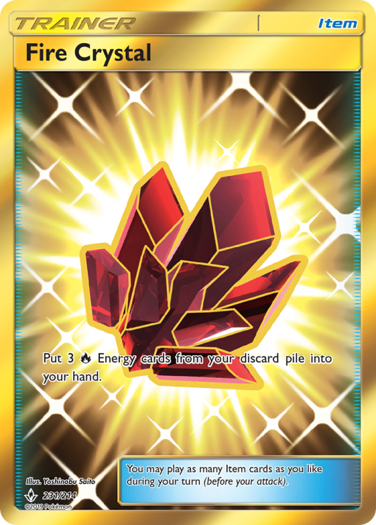 Fire Crystal 231/214 Sun & Moon Unbroken Bonds