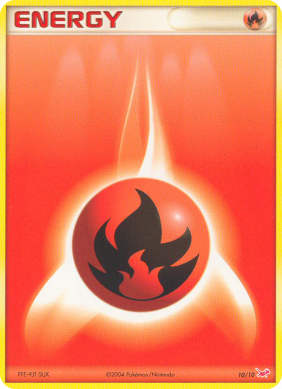 Fire Energy 10/10 EX EX Trainer Kit Latias
