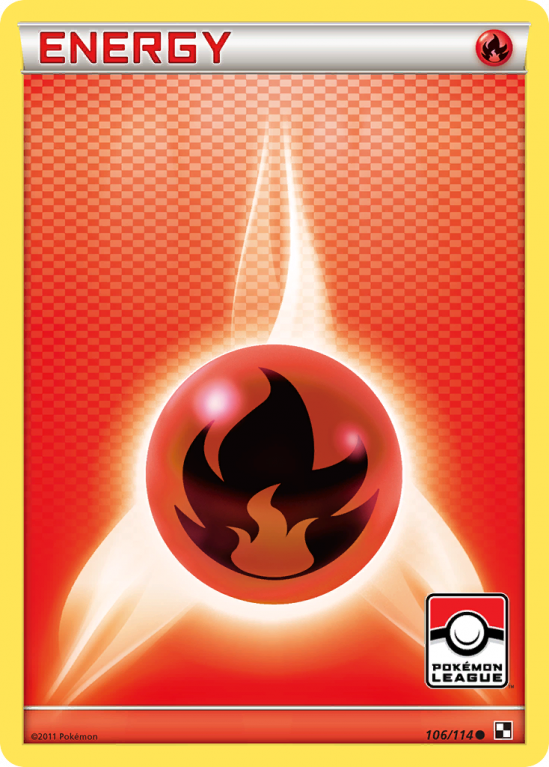 Fire Energy 106/114 Black & White Black & White