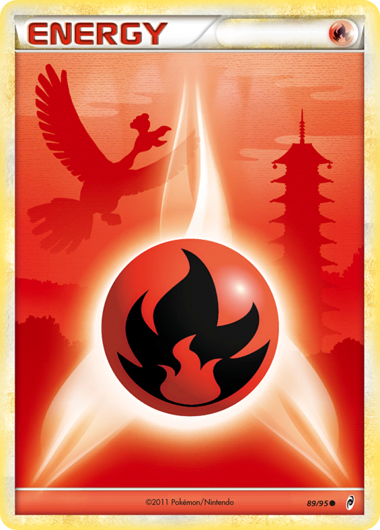 Fire Energy 89/106 HeartGold & SoulSilver Call of Legends