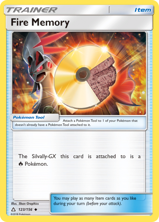 Fire Memory 123/156 Sun & Moon Ultra Prism