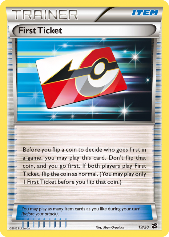 First Ticket 19/20 Black & White Dragon Vault