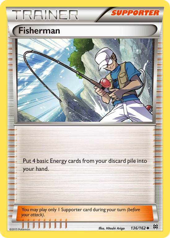 Fisherman 136/162 XY BREAKthrough