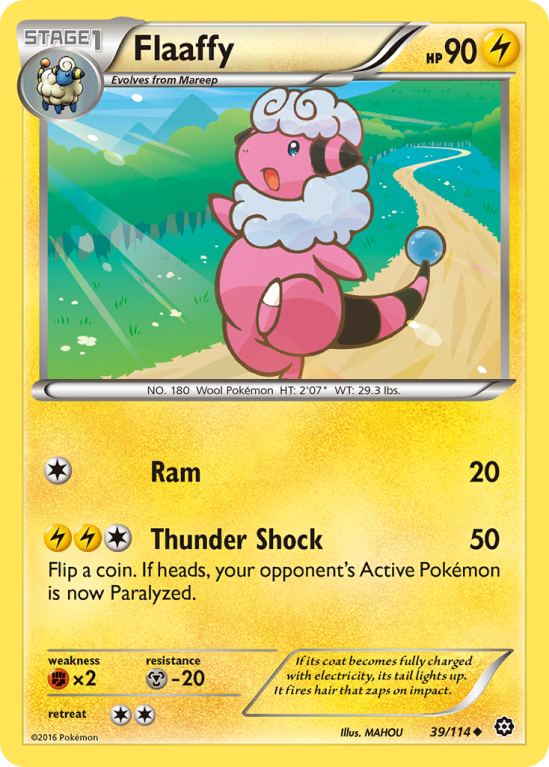 Flaaffy 39/114 XY Steam Siege