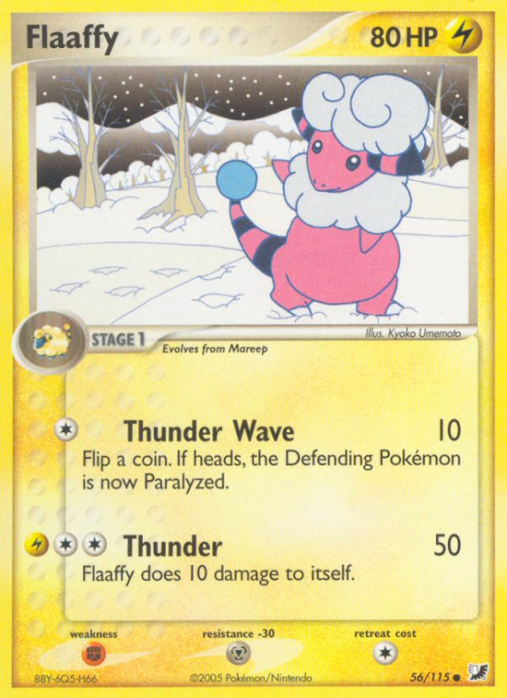 Flaaffy 56/115 EX Unseen Forces