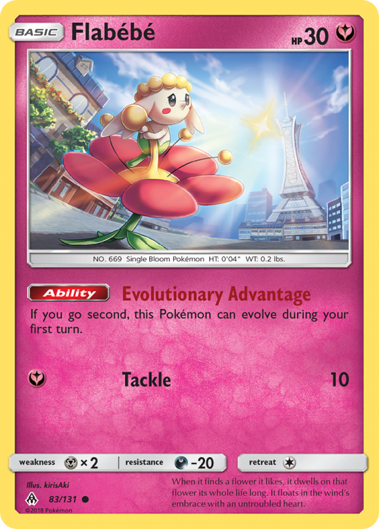Flabébé 83/131 Sun & Moon Forbidden Light
