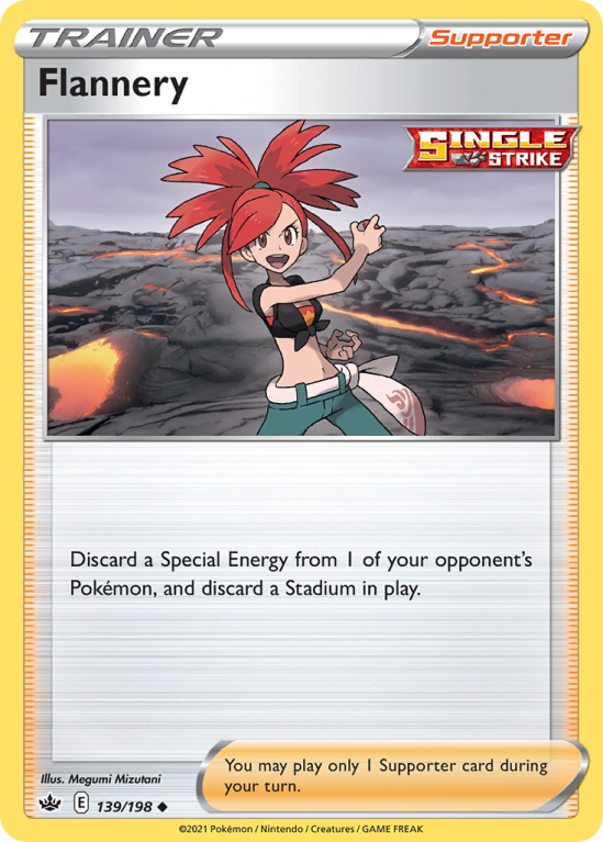 Flannery 139/198 Sword & Shield Chilling Reign
