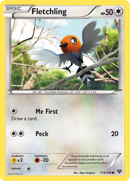Fletchling 113/146 XY XY