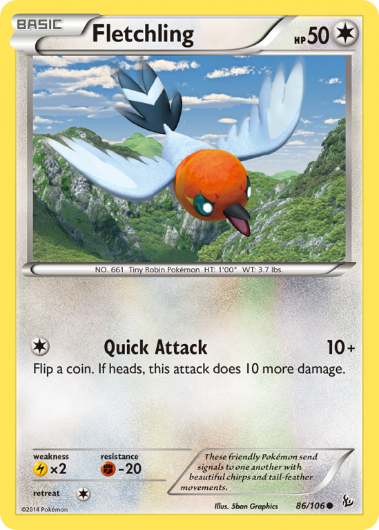 Fletchling 86/106 XY Flashfire