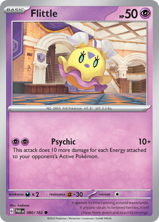 Flittle 80/182 Scarlet & Violet Paradox Rift