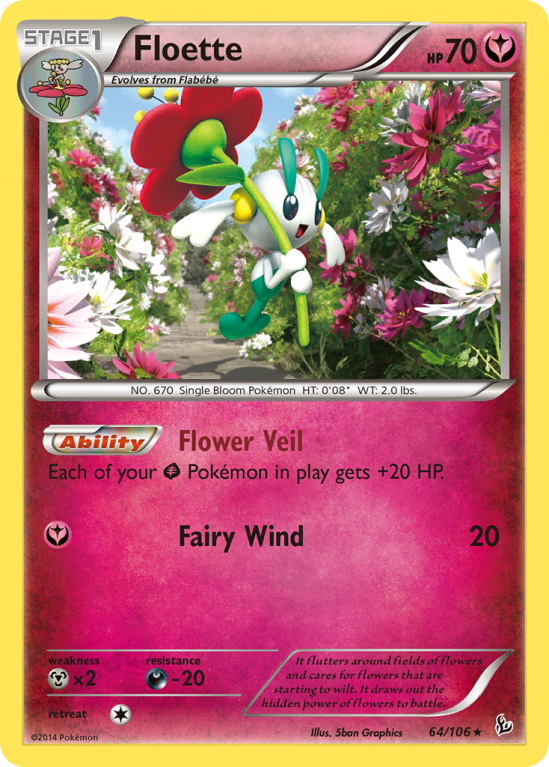 Floette 64/106 XY Flashfire