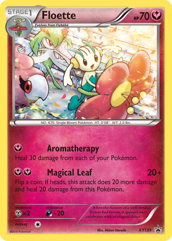 Floette XY139/183 XY XY Black Star Promos