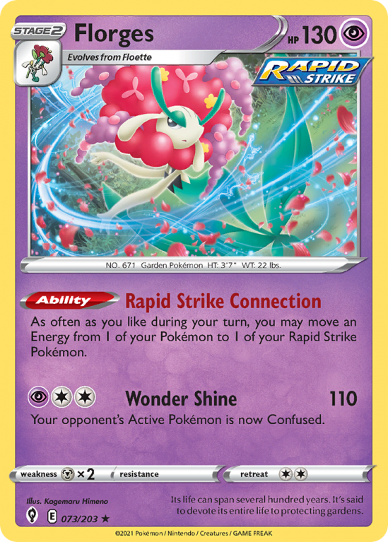 Florges 73/203 Sword & Shield Evolving Skies