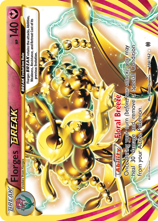 Florges BREAK 104/162 XY BREAKthrough