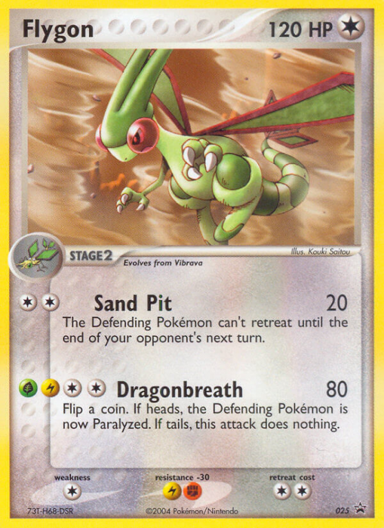 Flygon 25/40 NP Nintendo Black Star Promos