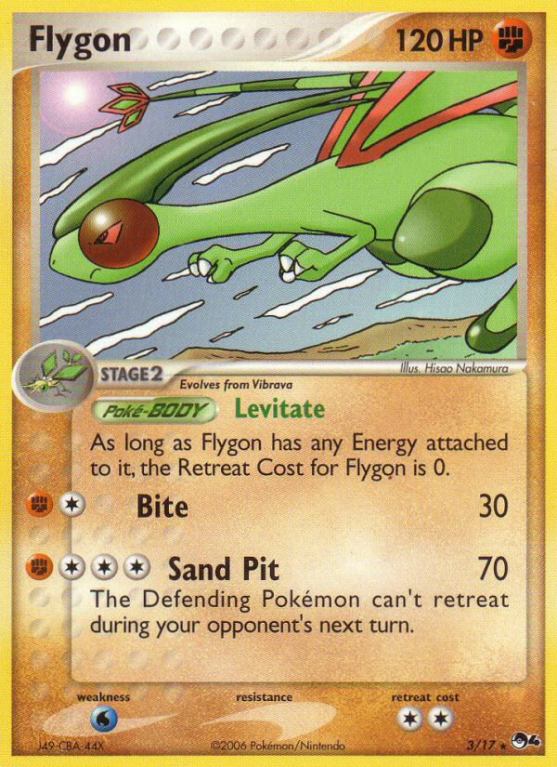 Flygon 3/17 POP POP Series 4