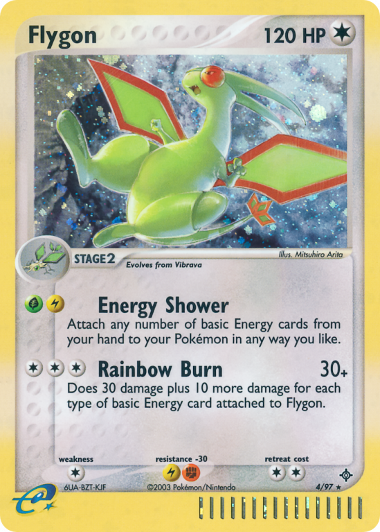 Flygon 4/97 EX Dragon