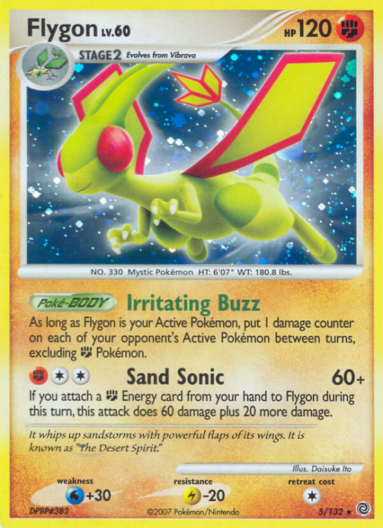 Flygon 5/132 Diamond & Pearl Secret Wonders