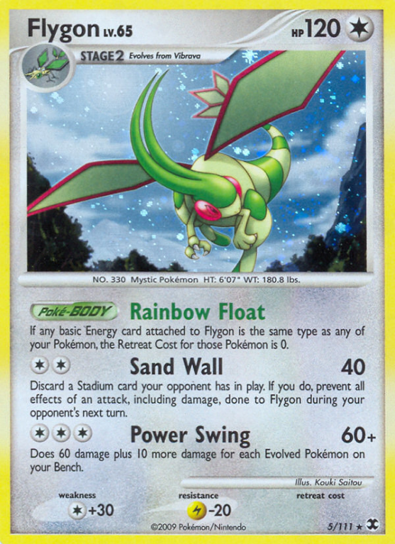 Flygon 5/111 Platinum Rising Rivals