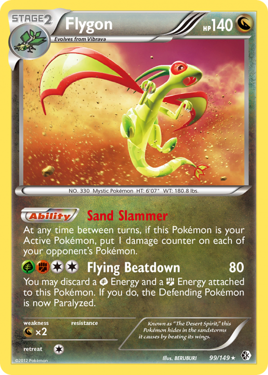 Flygon 99/149 Black & White Boundaries Crossed