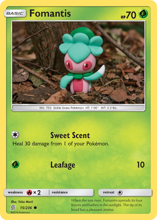 Fomantis 15/236 Sun & Moon Unified Minds