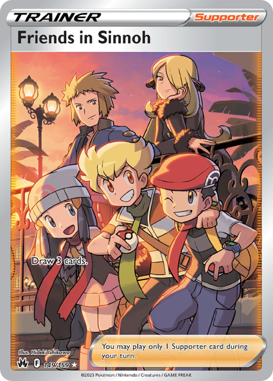 Friends in Sinnoh 149/159 Sword & Shield Crown Zenith