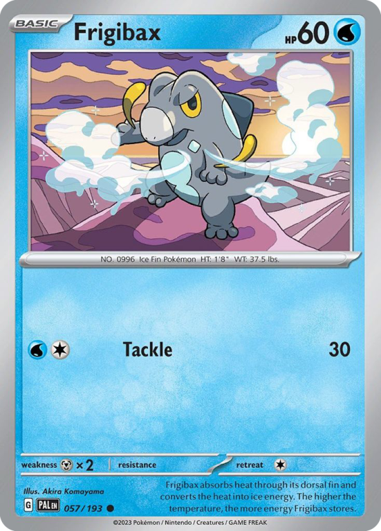Frigibax 57/193 Scarlet & Violet Paldea Evolved