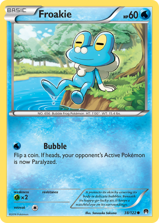 Froakie 38/122 XY BREAKpoint