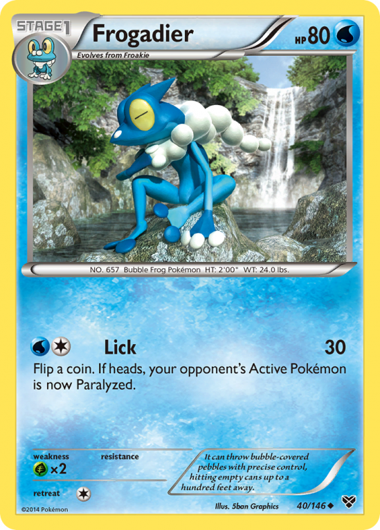 Frogadier 40/146 XY XY