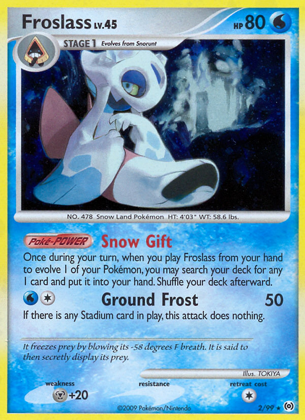 Froslass 2/99 Platinum Arceus