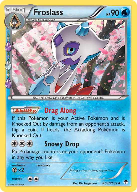 Froslass RC8/115 XY Generations