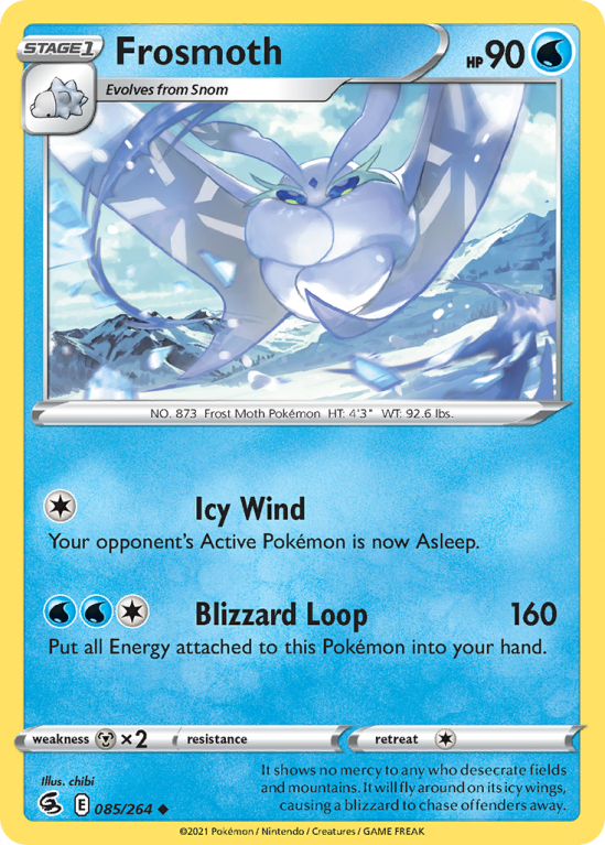 Frosmoth 85/264 Sword & Shield Fusion Strike