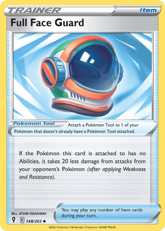 Full Face Guard 148/203 Sword & Shield Evolving Skies
