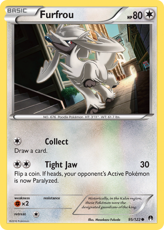 Furfrou 95/122 XY BREAKpoint