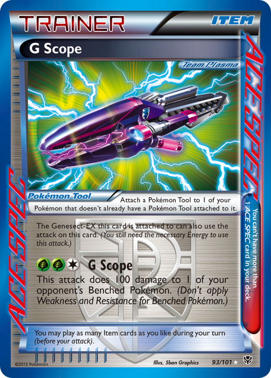 G Scope 93/101 Black & White Plasma Blast