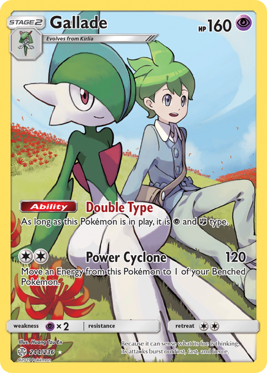 Gallade 244/236 Sun & Moon Cosmic Eclipse