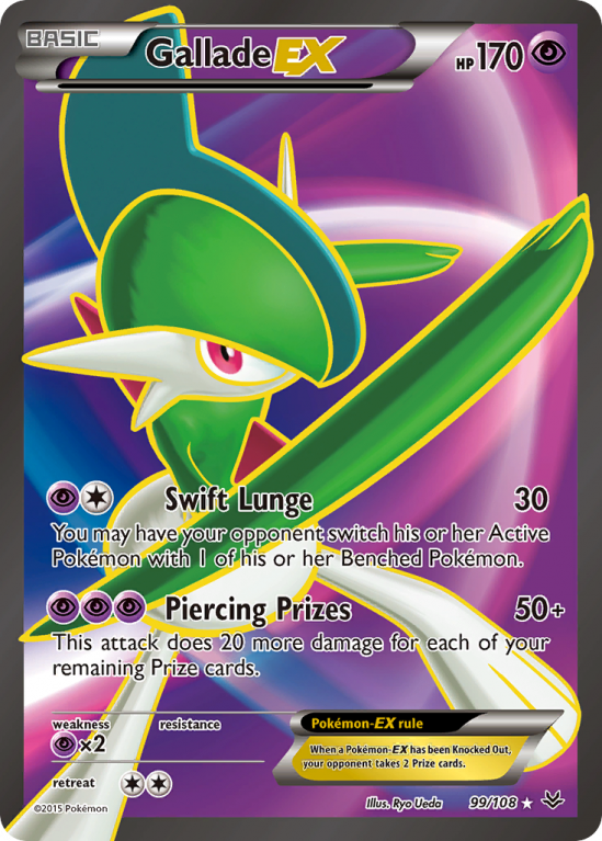 Gallade-EX 99/108 XY Roaring Skies