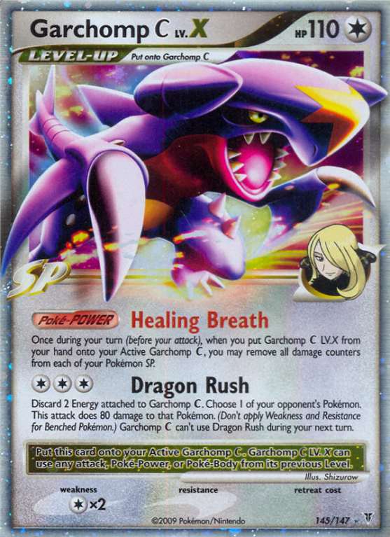 Garchomp C LV.X 145/147 Platinum Supreme Victors