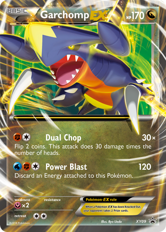 Garchomp-EX XY09/183 XY XY Black Star Promos