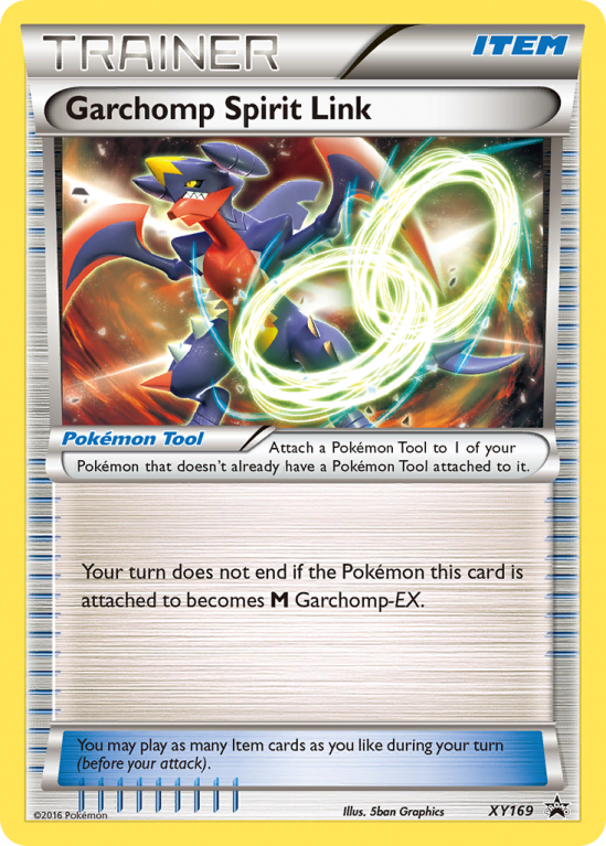 Garchomp Spirit Link XY169/183 XY XY Black Star Promos