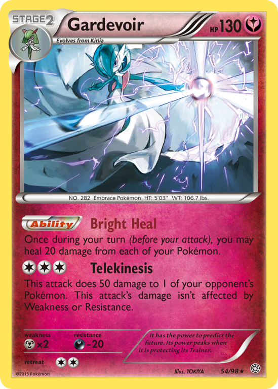 Gardevoir 54/98 XY Ancient Origins