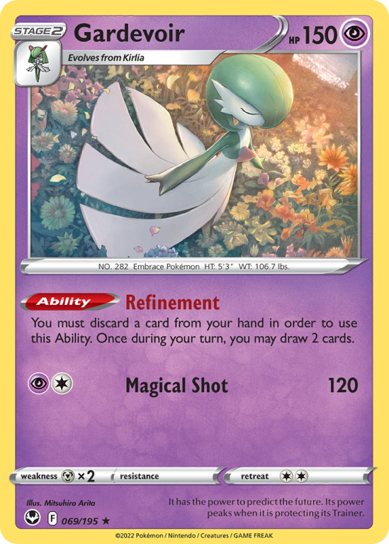 Gardevoir 69/195 Sword & Shield Silver Tempest