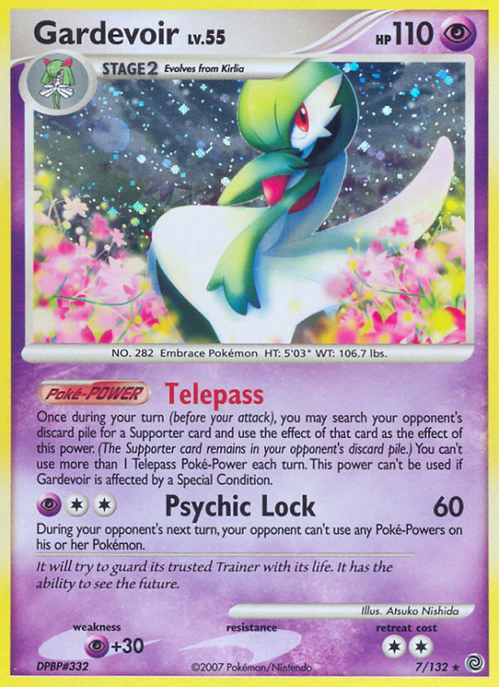 Gardevoir 7/132 Diamond & Pearl Secret Wonders