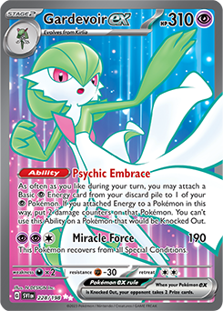 Gardevoir ex 228/198 Scarlet & Violet Scarlet & Violet