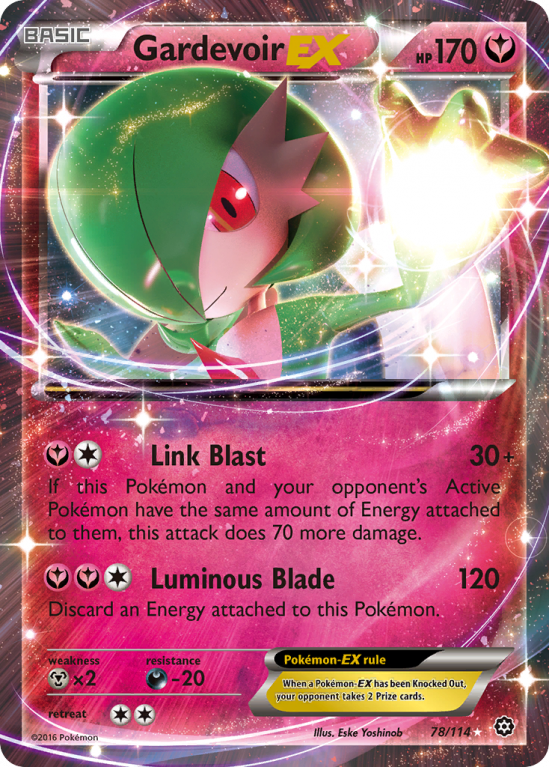 Gardevoir-EX 78/114 XY Steam Siege