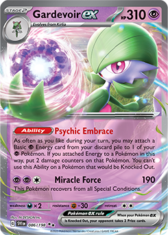 Gardevoir ex 86/198 Scarlet & Violet Scarlet & Violet