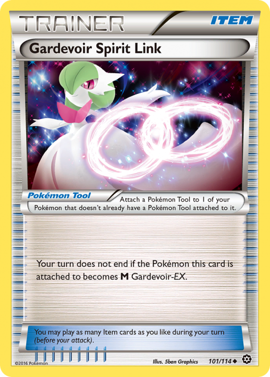 Gardevoir Spirit Link 101/114 XY Steam Siege