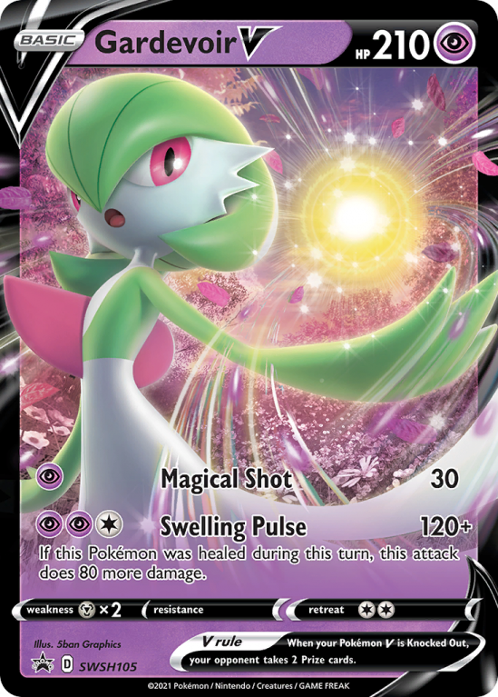 Gardevoir V SWSH105/103 Sword & Shield SWSH Black Star Promos