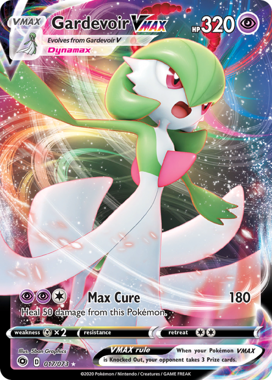 Gardevoir VMAX 17/73 Sword & Shield Champion's Path